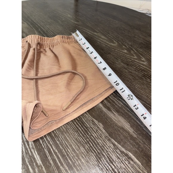 Trendy Queen Womens Comfy Lounge Athletic Sweat Shorts, Brown Size SMALL - Picture 5 of 10